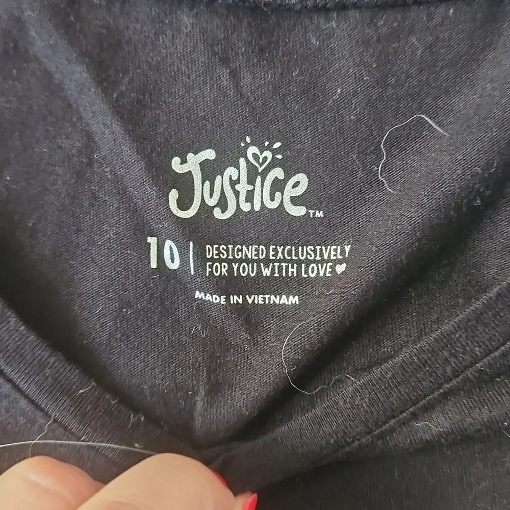 Justice Star Wars Black Kids T-Shirt